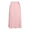 Jil Sander Pink Midi Skirt In Marshmallow