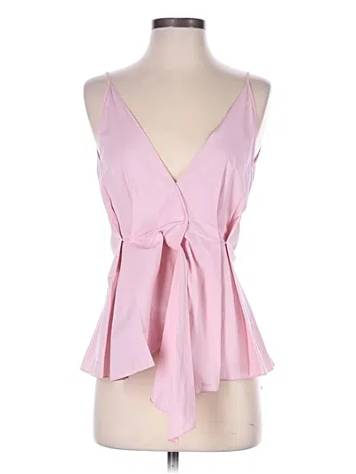 Pre-owned Jil Sander Sleeveless Blouse In Pink