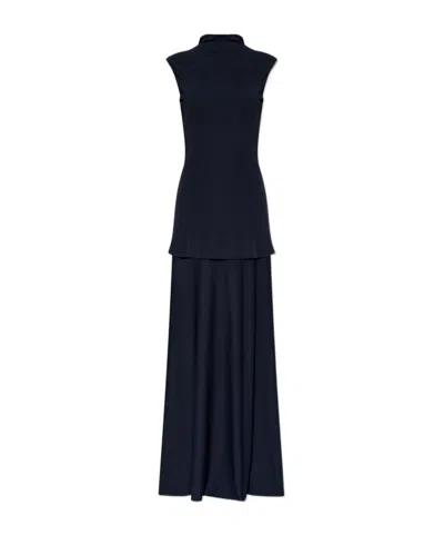 Jil Sander Sleeveless Dress In Black