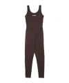 Jil Sander Sleeveless Jumpsuit In Black