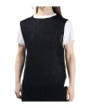 Jil Sander Sleeveless Knitted Vest In Black