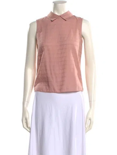 Pre-owned Jil Sander Sleeveless Top In Pink