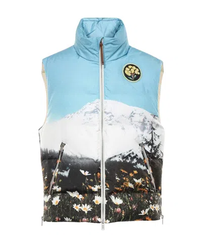Jil Sander Sleeveless Vest In Blue