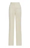 Jil Sander Slim Crepe Satin Straight-leg Pants In Neutral