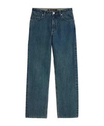 Jil Sander Slim-cut Jeans In Blue