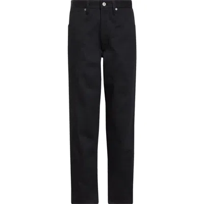 Jil Sander Slim Straight Leg Jeans In Black