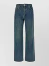 Jil Sander Slim Twist Jeans With Belt Loops