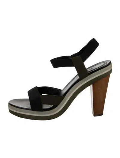 Pre-owned Jil Sander Slingback Sandals In Multi