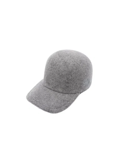 Jil Sander Slip-on Felted Baseball Cap