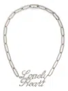 Jil Sander Chain Necklace In Silver