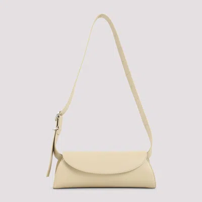 Jil Sander Cannolo Piccola Handbag In Neutral