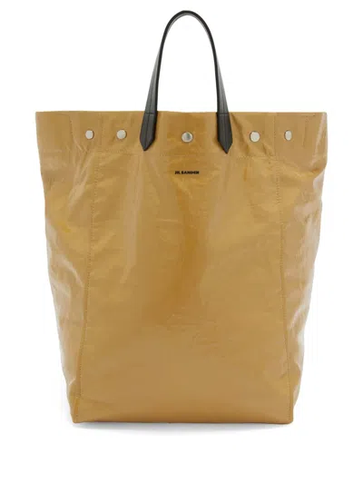 Jil Sander Kleine 2way Tote Bag In Nude