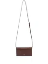 Jil Sander Small All-day Crossbody Bag In Brown