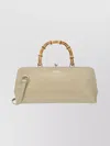 Jil Sander Small Goji Bamboo Bag In Almond Colour Women