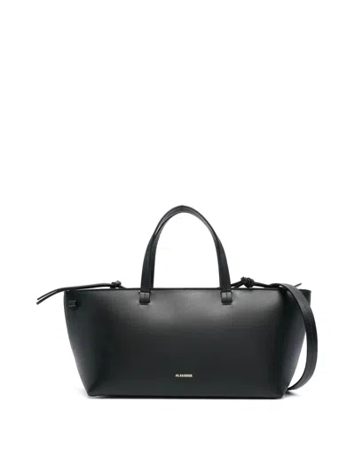 Jil Sander Small Bateau In Black
