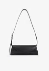 Jil Sander Small Cannolo Calf Leather Shoulder Bag