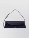 Jil Sander Small Cannolo Crossbody Bag With Adjustable Strap