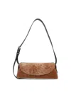 JIL SANDER JIL SANDER SMALL CANNOLO FOLDOVER SHOULDER BAG