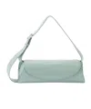 Jil Sander Small Cannolo Shoulder Bag In Green