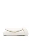 Jil Sander Small Cannolo Shoulder Bag In Neutrals