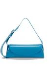 Jil Sander Small Cannolo Tote Bag In Blau