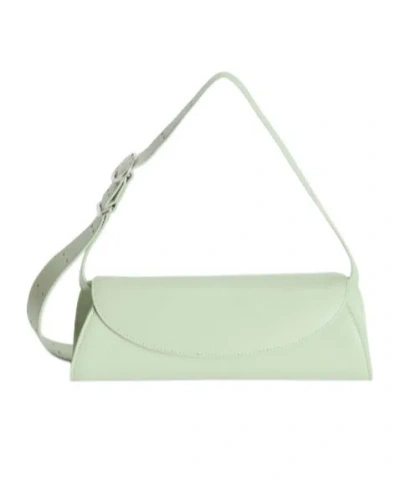 JIL SANDER JIL SANDER CANNOLO LOGO EMBOSSED SMALL TOTE BAG