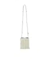 Jil Sander Small Tangle Body Bag In White