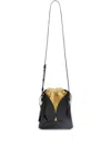 Jil Sander Small Curve Cross Body Bag In 黑色