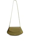 Jil Sander Small Eldorado Flap Shoulder Bag In Green