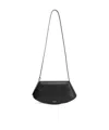 Jil Sander Small Crossbody Bag Adjustable Strap In Black