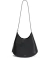 Jil Sander Small Eldorado Studded Shoulder Bag In Black