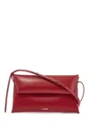 Jil Sander Small Folded Clutch Bag In Cedar Red (red)