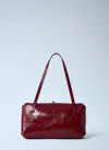 Jil Sander Women Small Goji Handbag In Red