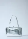 Jil Sander Small Goji Pillow Tote Bag In Silver