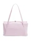 Jil Sander Purple Goji Pillow Shoulder Bag In Pink