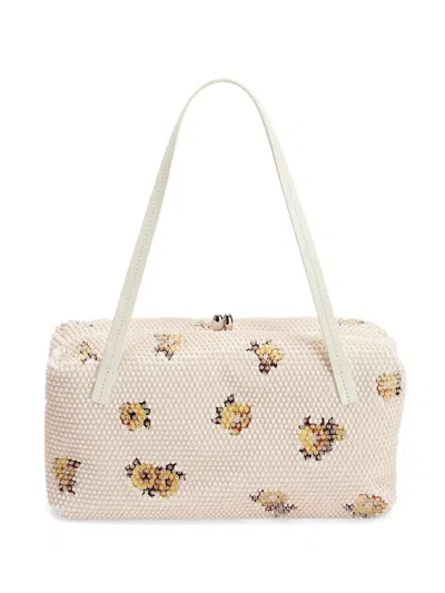 Jil Sander Small Goji Pillow Tote Bag In ホワイト