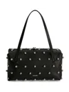 Jil Sander Small-sized Leather Shoulder Bag In Black