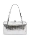 Jil Sander Small Goji Pillow Tote Bag In Silver