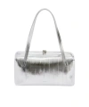 Jil Sander Small Goji Pillow Tote Bag In Silver