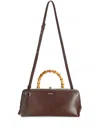 Jil Sander Small Goji Shoulder Bag In Brown