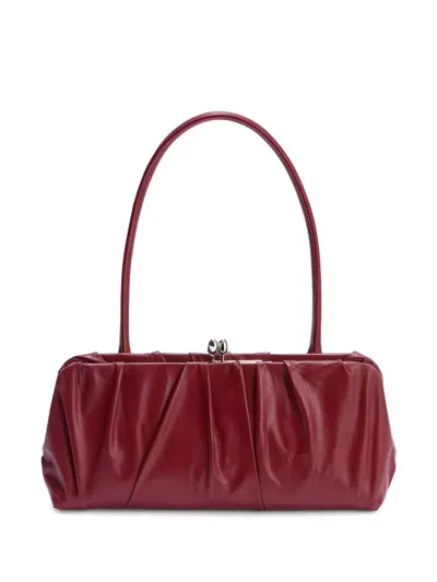 Jil Sander Small Goji Tote Bag In Red