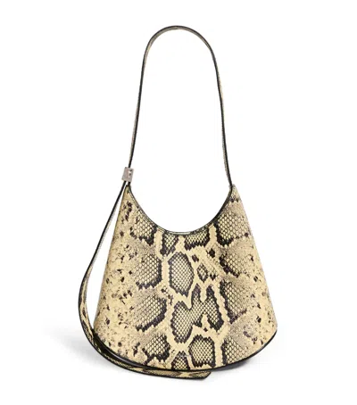 Jil Sander Small Leather Eldorado Shoulder Bag