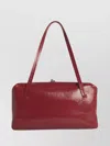 Jil Sander Small Leather Rectangular Top Handles Bag