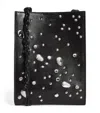 Jil Sander Small Leather Rivets Tangle Shoulder Bag In Black