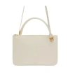 Jil Sander Small Leather Shoulder Bag In Nude