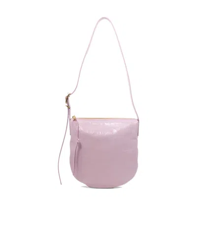 JIL SANDER JIL SANDER LOGO-DEBOSSED SMALL SHOULDER BAG