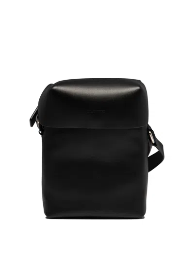Jil Sander Fw24 Black Crossbody Handbag For Men