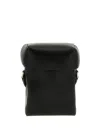 Jil Sander Small Lid Messenger Bag In Black