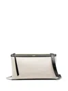 Jil Sander Small Logo-stamp Shoulder Bag In Black