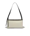 Jil Sander Small Logo-stamp Shoulder Bag In Nude